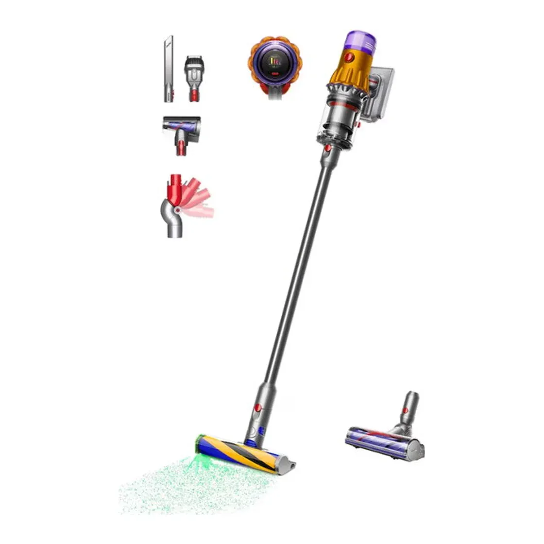 Dyson V12 Detect Slim, skaftdammsugare